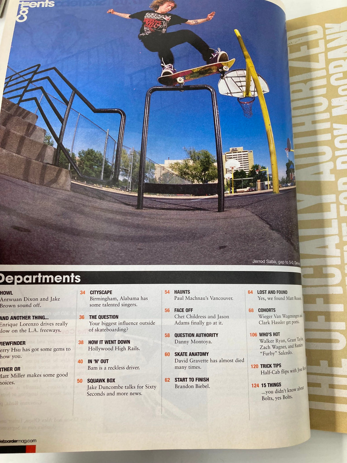 Skateboarder Magazine November 2007 Vol 17 #3 displaying a skateboarder in mid-air on a rail, emphasizing the magazine’s rich content and skateboarding achievements.