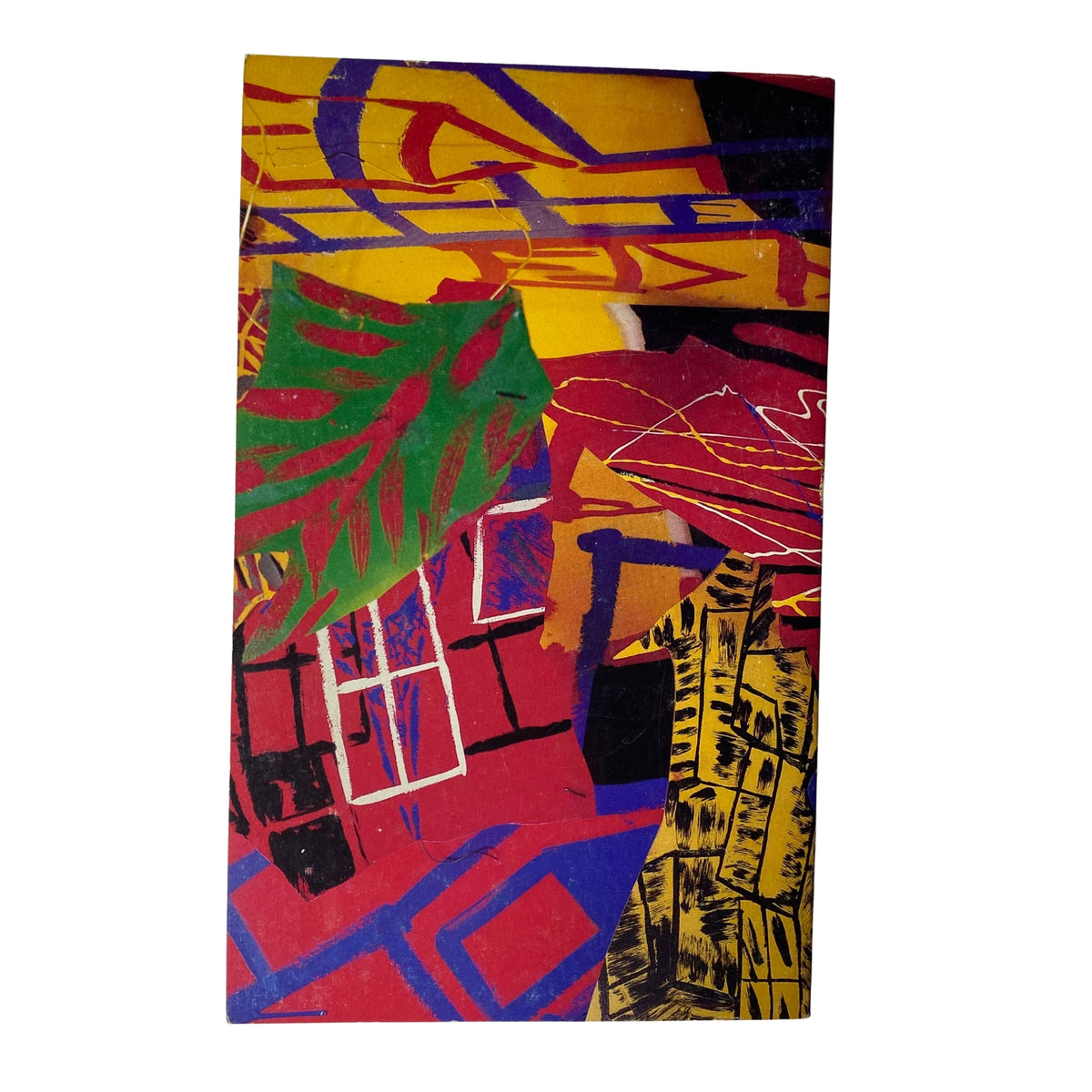 Cover artwork of The Paris Review Magazine Summer 1983 No. 88 featuring an abstract design with vibrant colors and shapes, enhancing the literary theme of the issue.