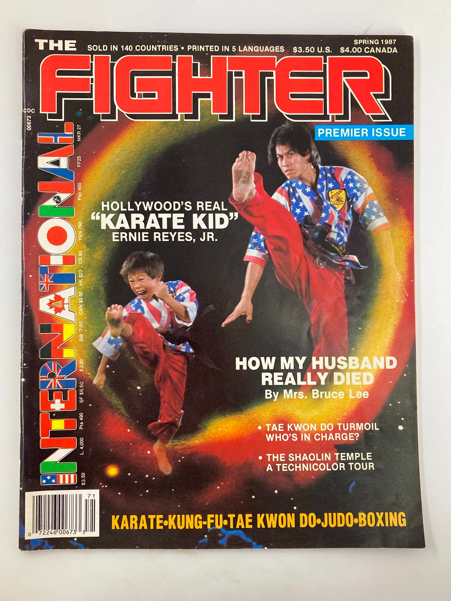 The Fighter Magazine Spring 1987 - Ernie Reyes