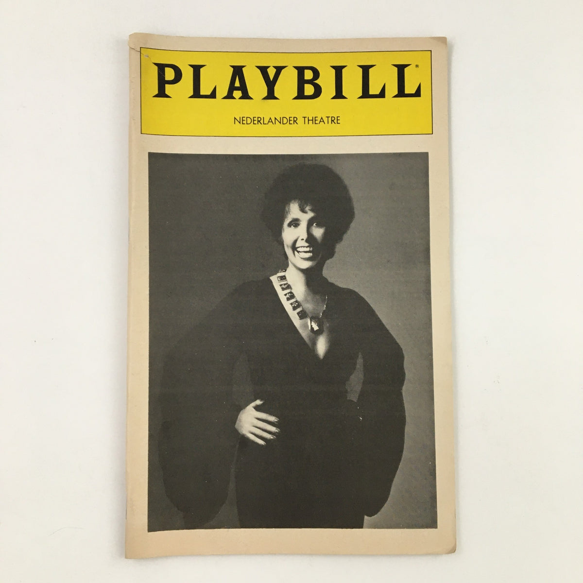 1981 Playbill from the Nederlander Theatre featuring Lena Horne in 'The Lady and Her Music', showcasing her iconic performance.