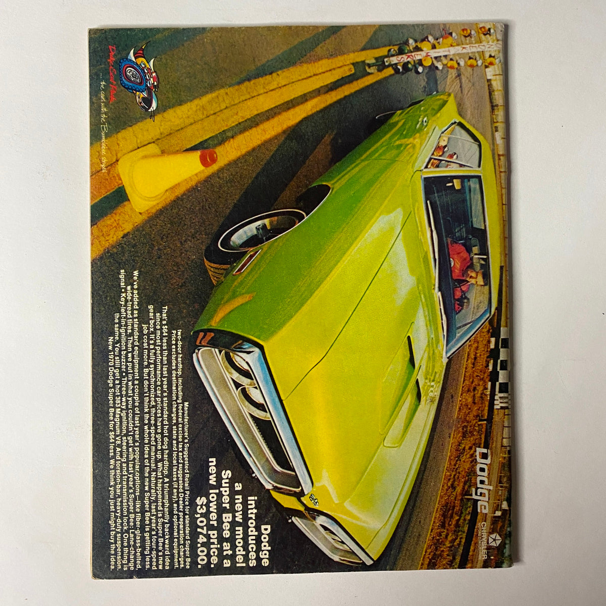 Car Craft Magazine May 1970 Vol 18 No. 5 cover featuring a vibrant green Dodge car, showcasing its sleek design and performance features, relevant to the Tech Series: Camshafts focused on performance tuning enthusiasts.