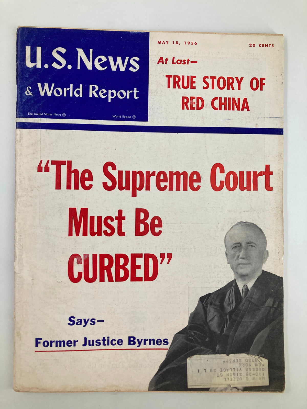 Vintage US News Magazine - May 1956