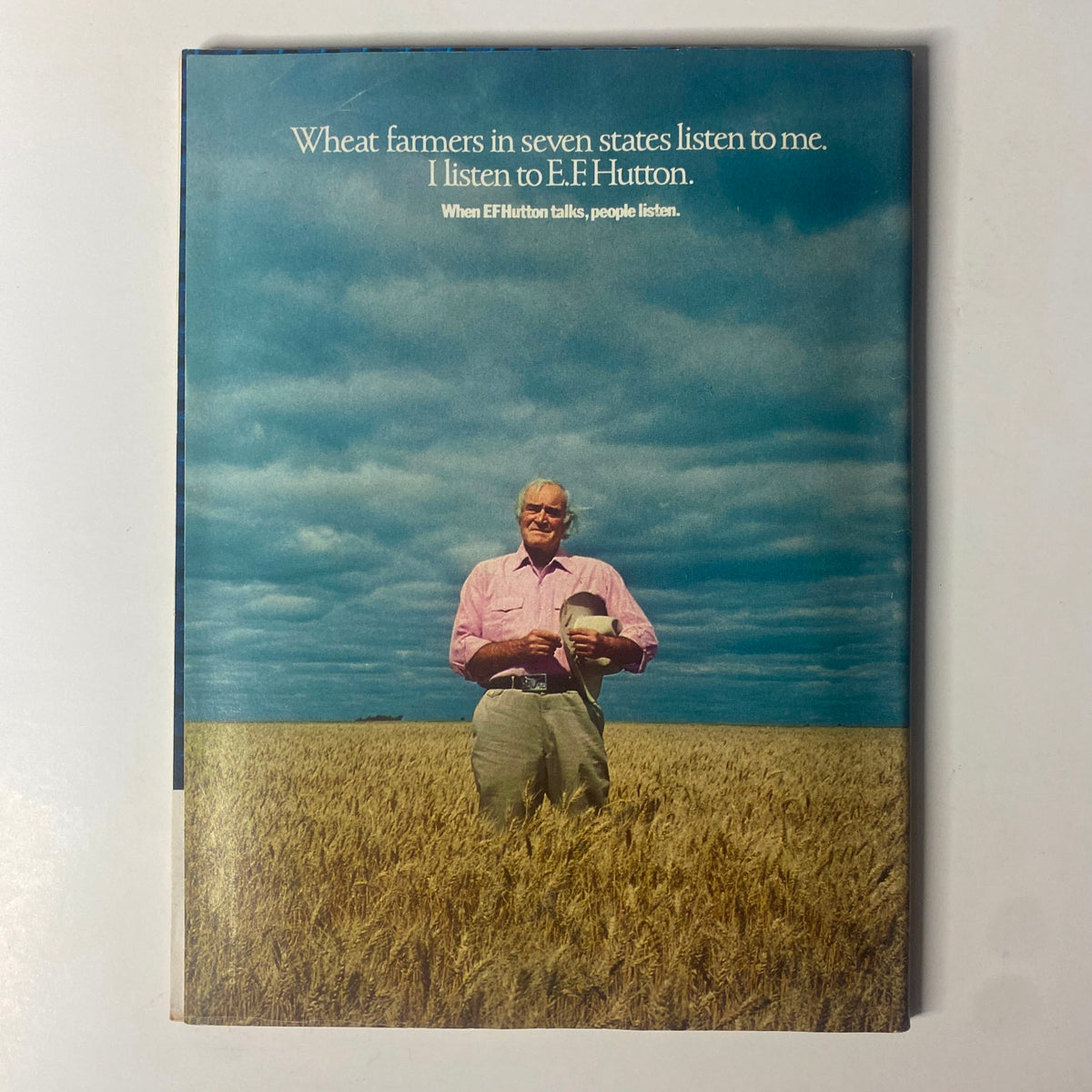 Back cover of Forbes Magazine May 23, 1983 featuring an advertisement highlighting E.F. Hutton, emphasizing the importance of investment guidance.