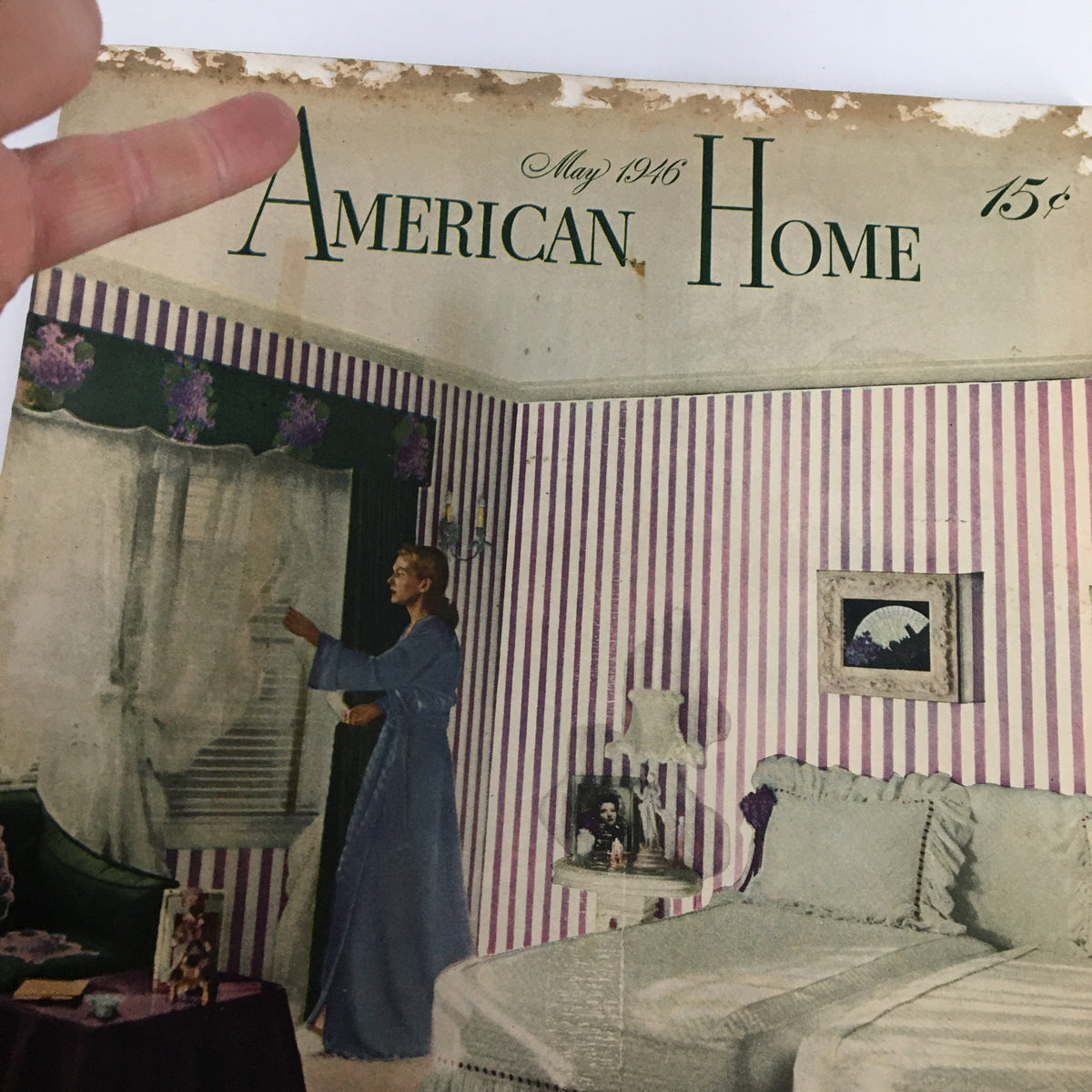 Vintage The American Home Magazine May 1946 Home of Miss Hughena Fraser