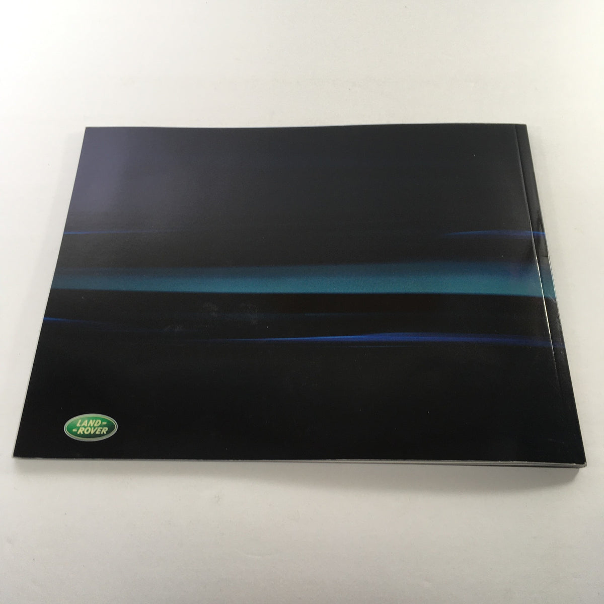 Back cover of the 2010 Land Rover Range Rover Sport Dealership Car Auto Brochure Catalog, displaying the Land Rover logo.