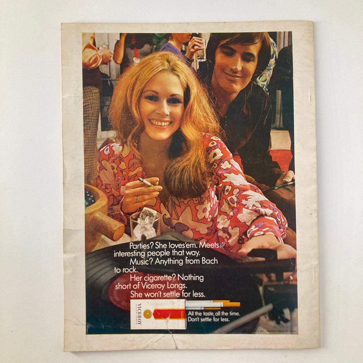 Vintage TV Radio Talk Magazine May 1970 Johnny Cash and his Daughters No Label