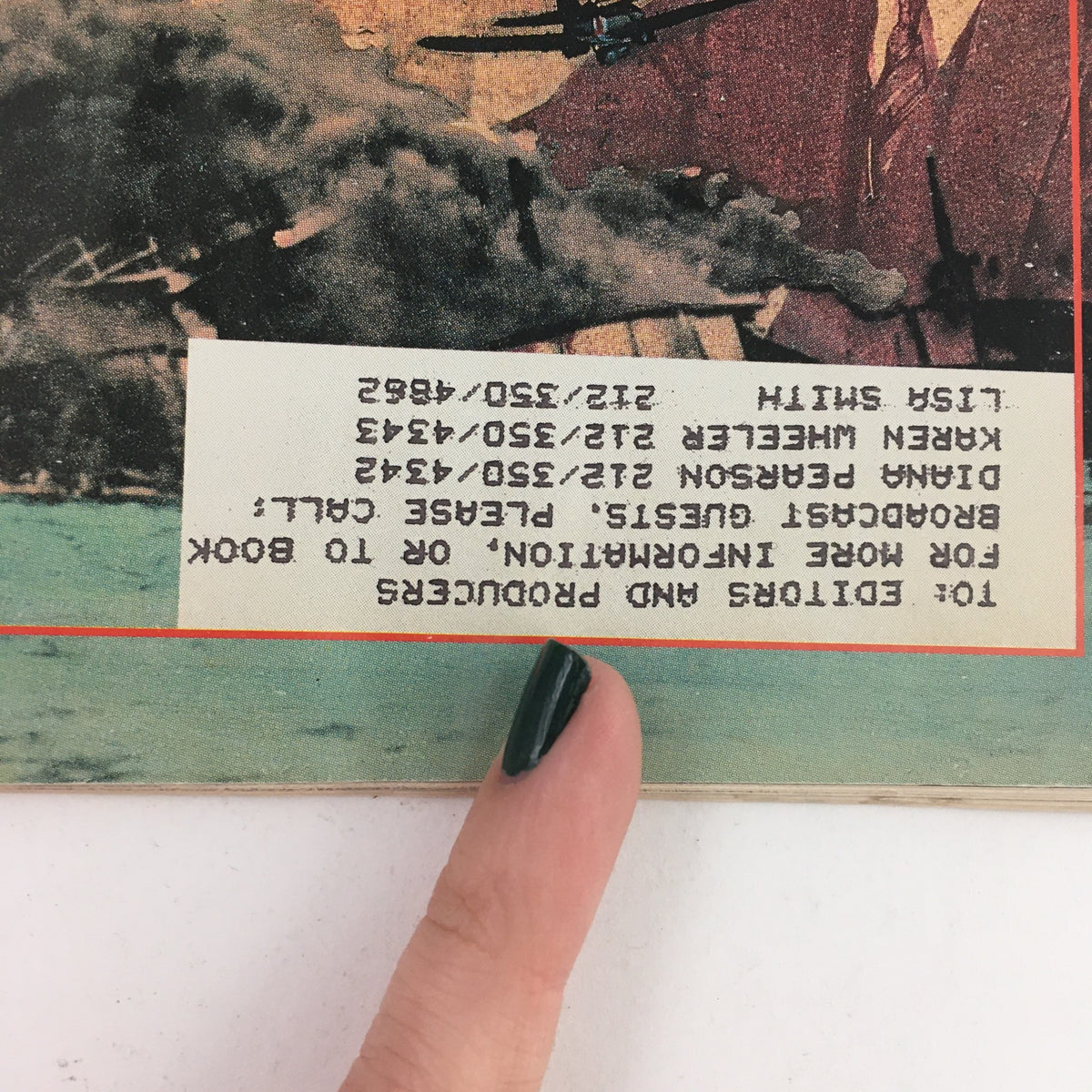 Close-up of the Newsweek Magazine cover from November 25, 1991, showing the publication details and address label, still commemorating the 50th anniversary of Pearl Harbor.