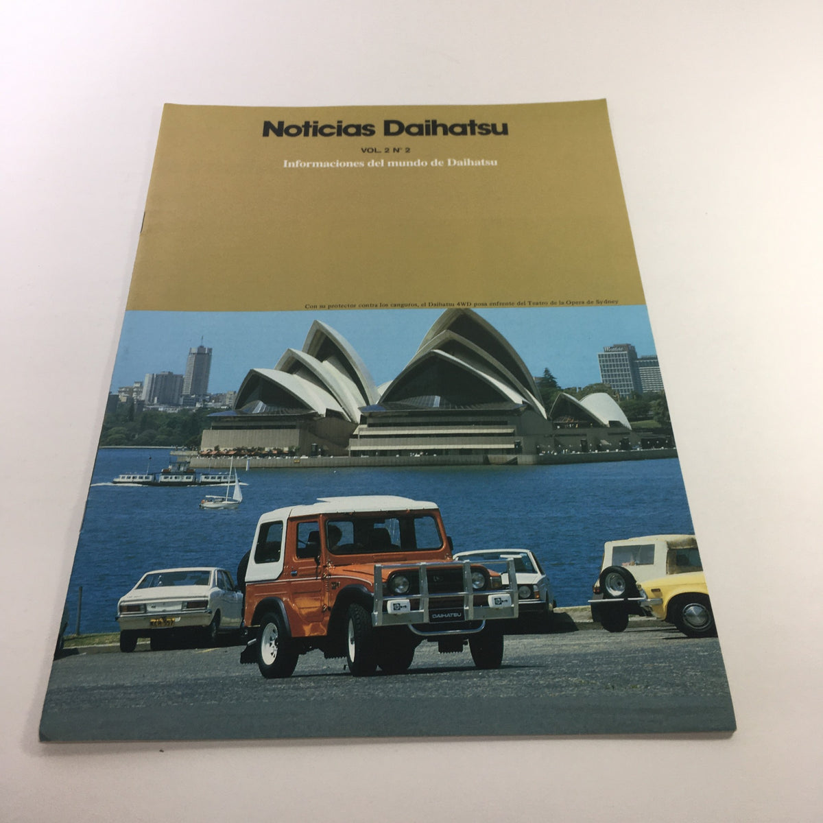 Lot of 3 1983 Daihatsu News Vol. 2 No. 4, 2, 1 Dealership Car Brochure Catalog