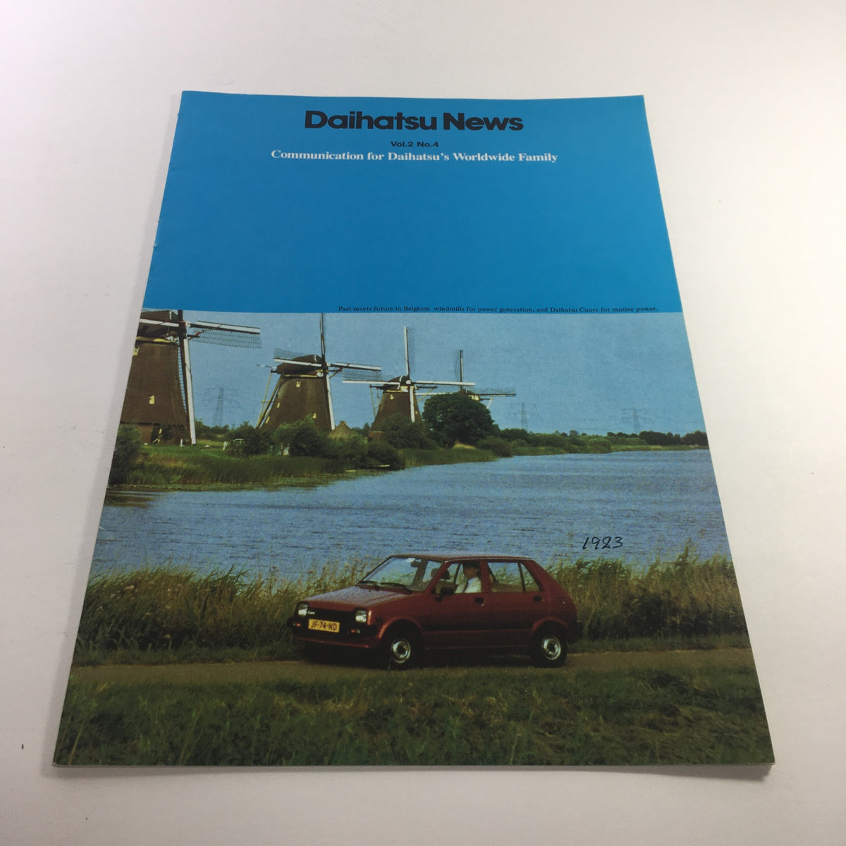Lot of 3 1983 Daihatsu News Vol. 2 No. 4, 2, 1 Dealership Car Brochure Catalog