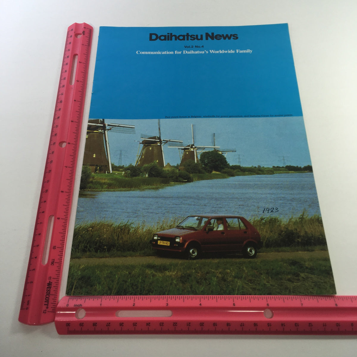 Lot of 3 1983 Daihatsu News Vol. 2 No. 4, 2, 1 Dealership Car Brochure Catalog