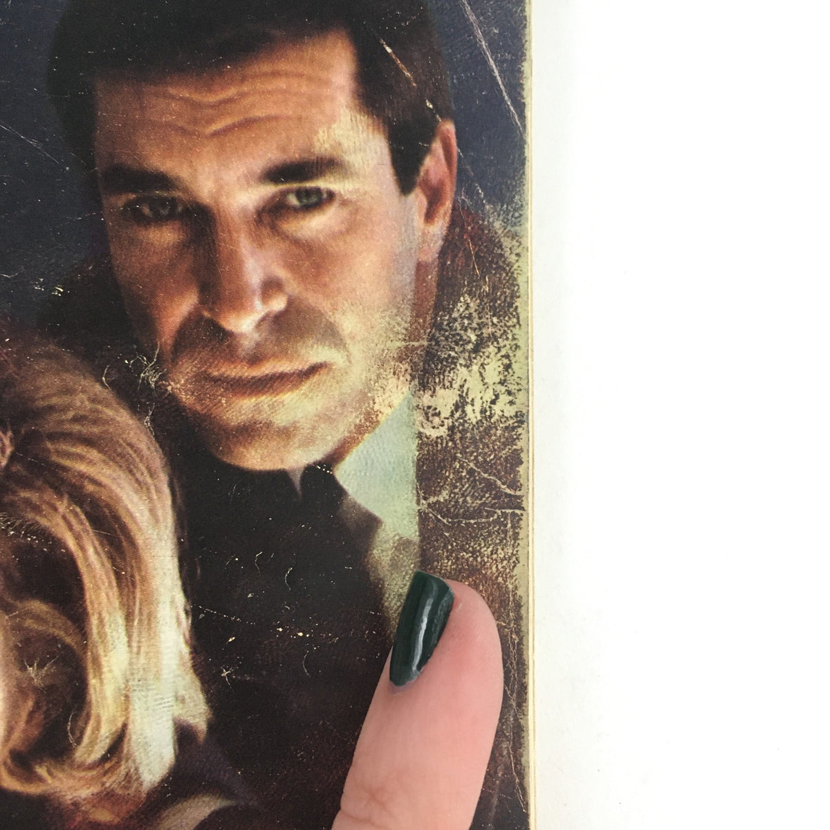 Close-up of Steven Hill from the TV Guide February 11 1967 #724 cover, capturing the vintage style and iconic portrayal of the actor in the classic magazine.