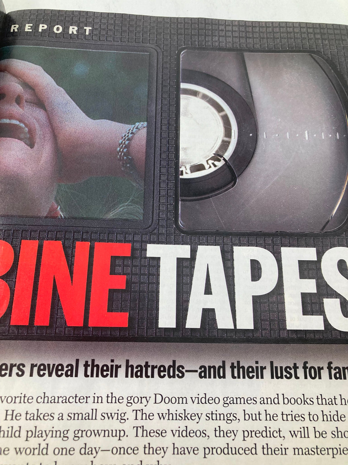 Time Magazine December 20 1999 The Columbian Tapes & The Five Home Videos