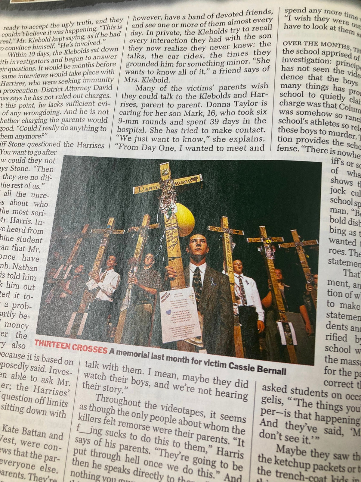 Time Magazine December 20 1999 The Columbian Tapes & The Five Home Videos