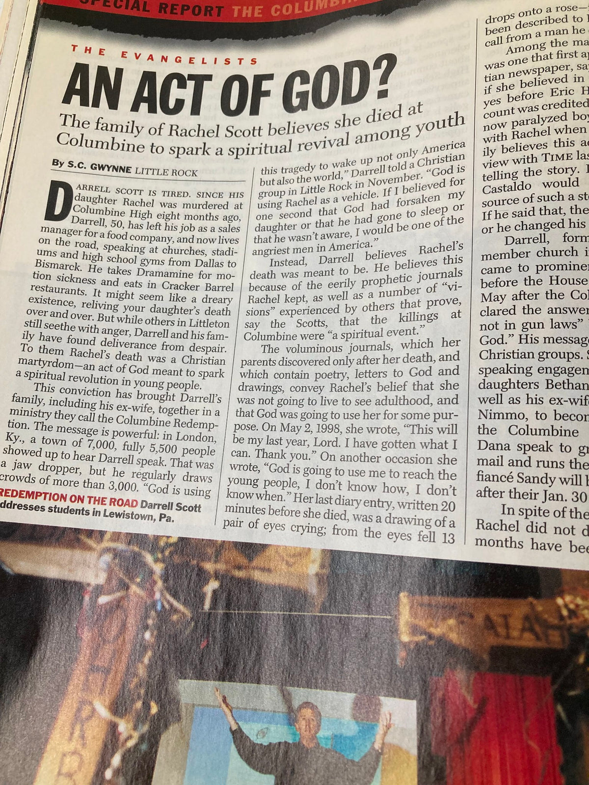Time Magazine December 20 1999 The Columbian Tapes & The Five Home Videos