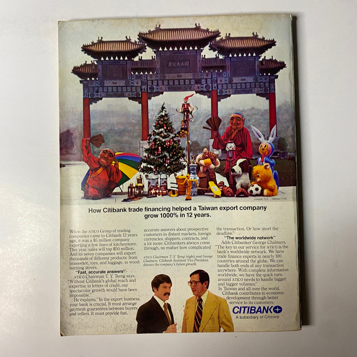 Interior page of Forbes Magazine January 5, 1981, highlighting articles on brokerage and financial performance analysis.