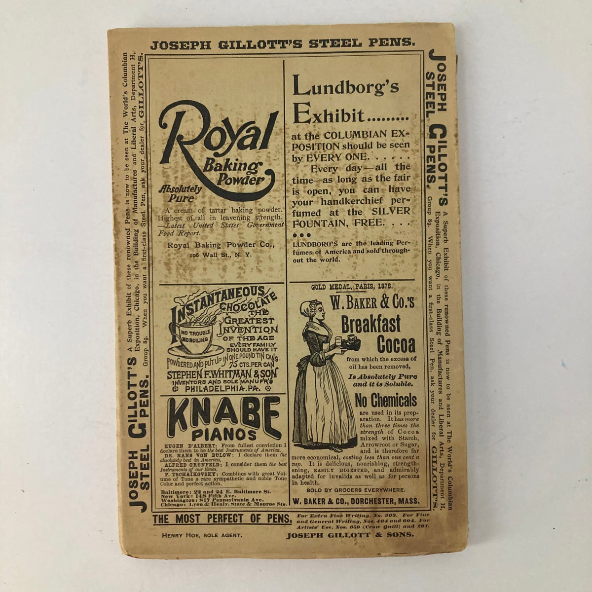 Vintage Lippincott's Magazine from September 1893, featuring advertisements and a historical design, showcasing the cultural and literary context of its time. Perfect for collectors and history enthusiasts.