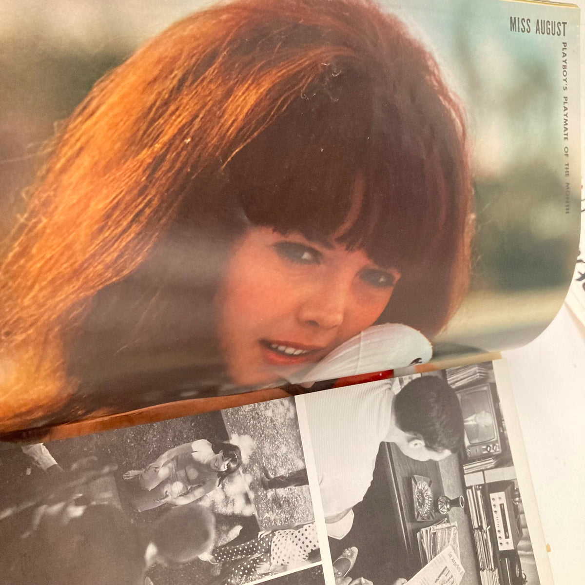 Vintage Playboy Magazine August 1968 Gale Olson w Centerfold No Label