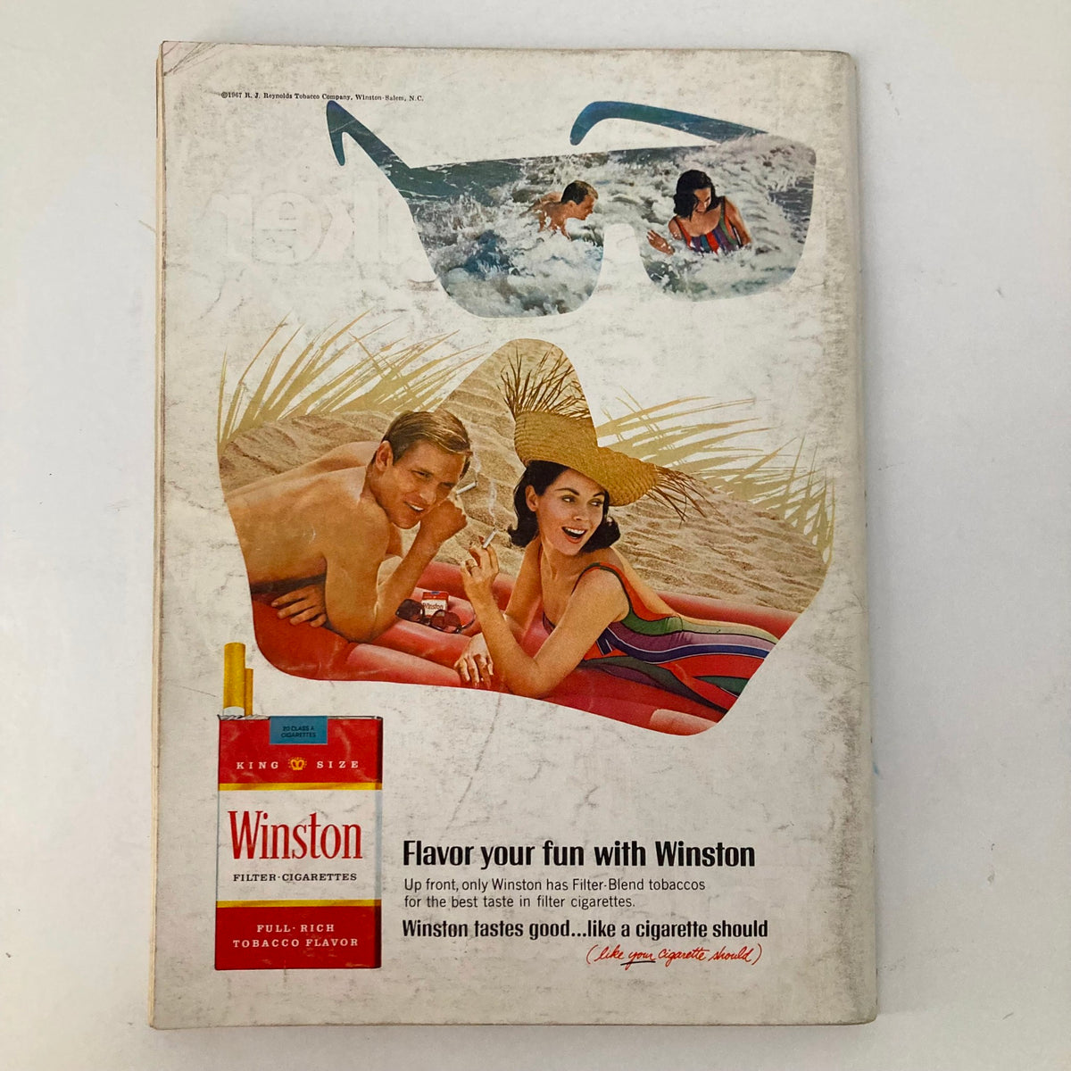 Vintage Playboy Magazine August 1968 Gale Olson w Centerfold No Label