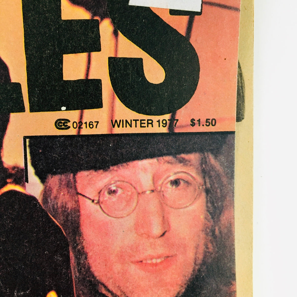 Close-up of 'Welcome Back Beatles Part III' by Howie Blumenthal, focusing on the iconic cover with a portrait relevant to The Beatles.