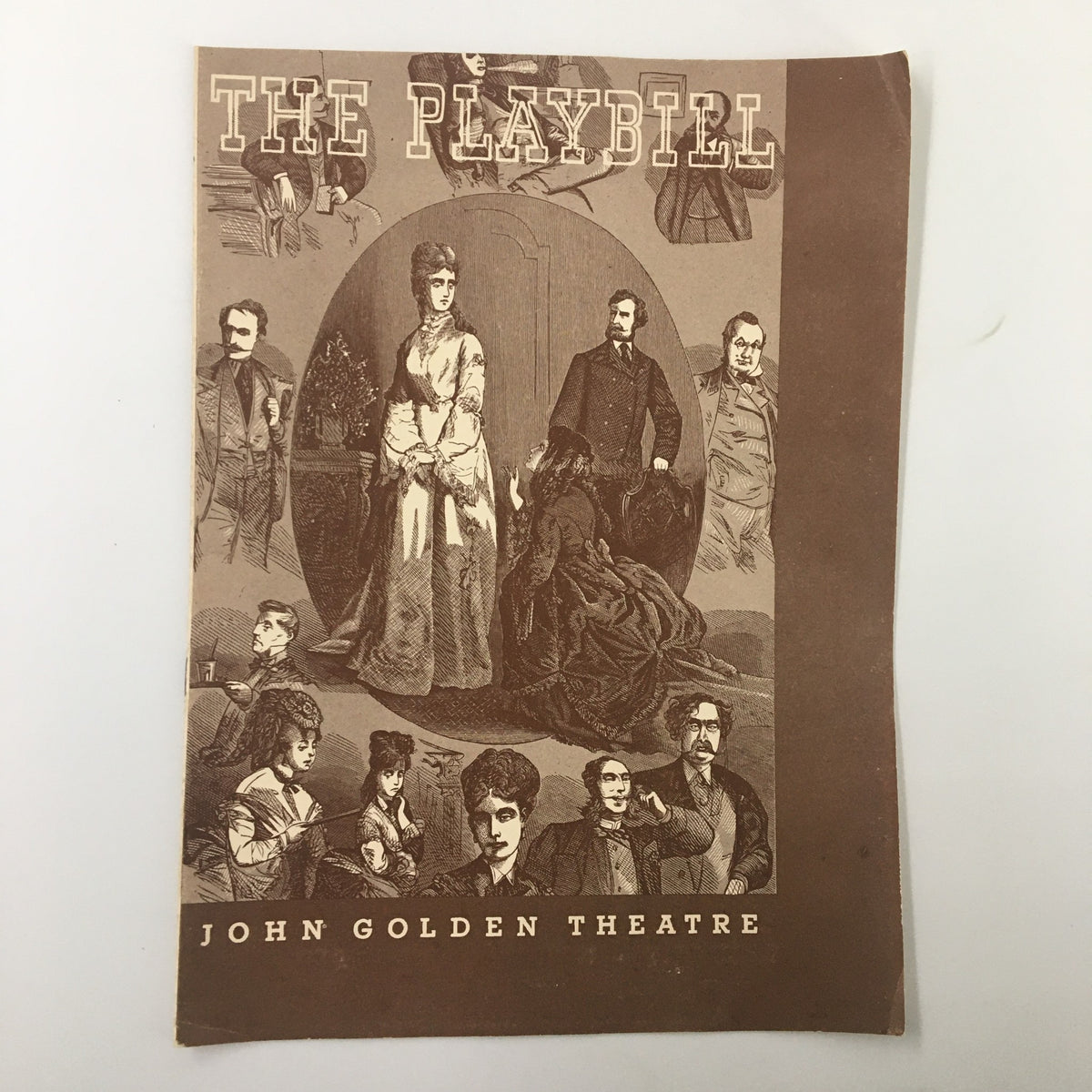 1941 Playbill for Brother Cain at John Golden Theatre featuring vintage illustrations and ornate design.