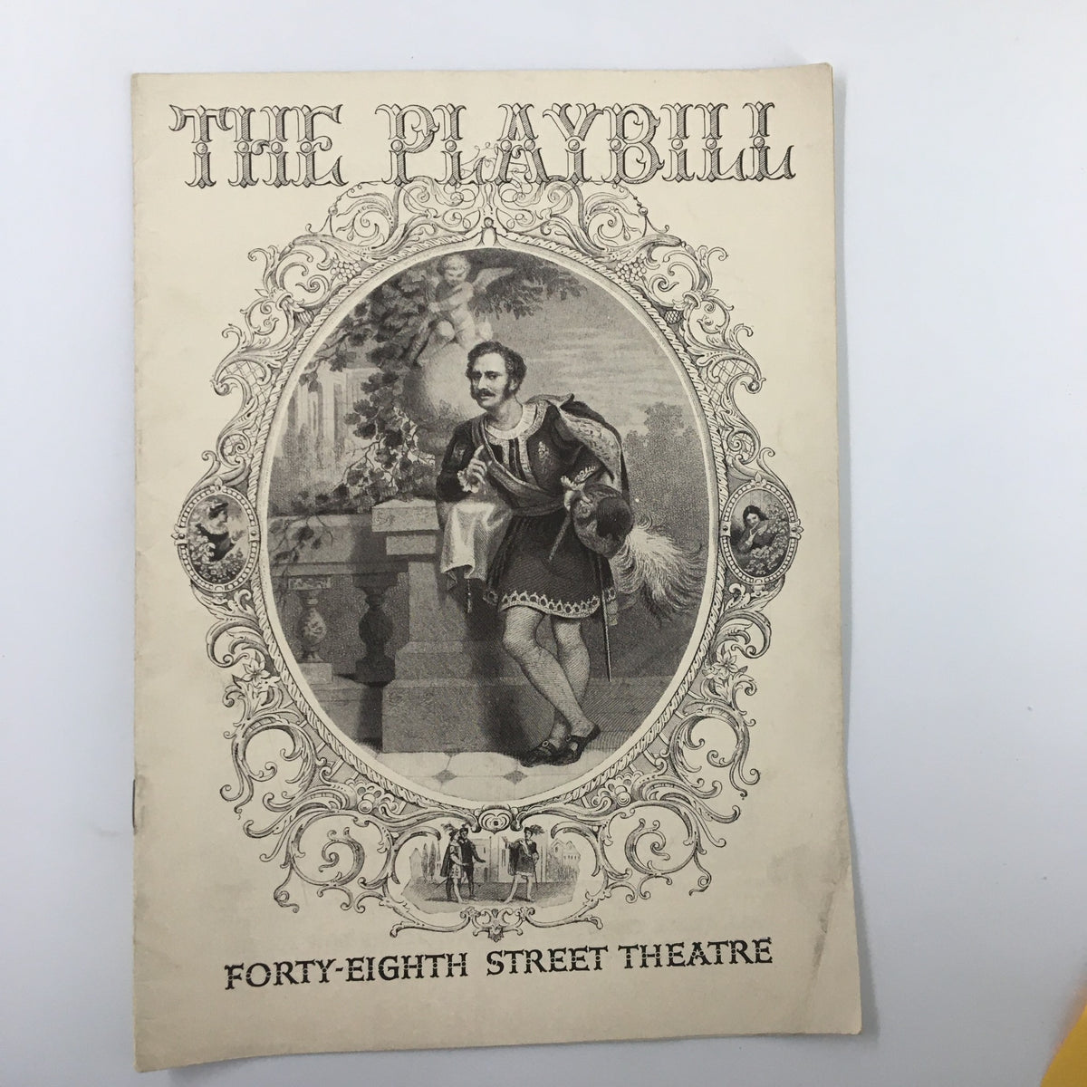 1935 Playbill for 'Squaring The Circle' at the Forty-Eighth Street Theatre, featuring a vintage cover design and historical illustrations.