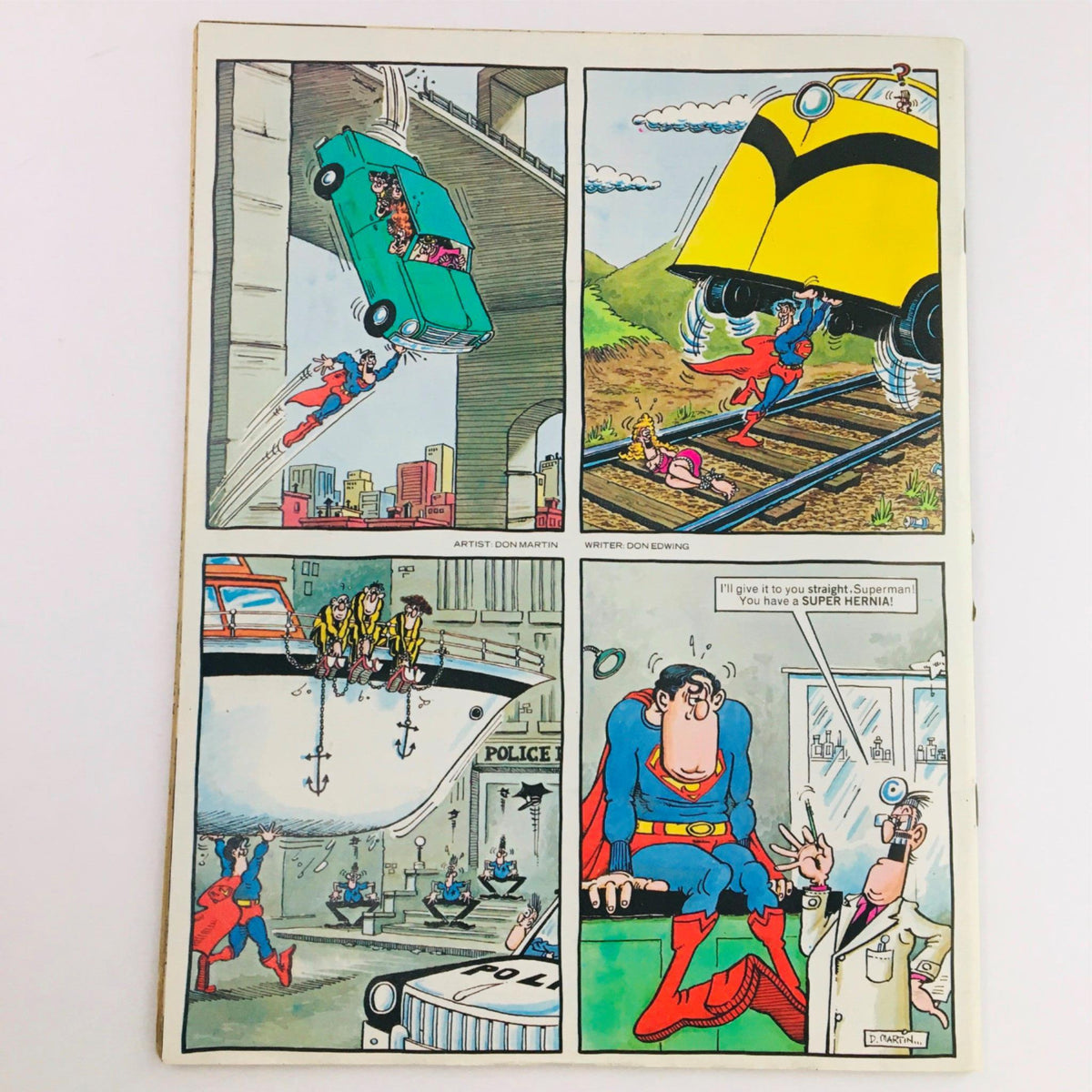 Mad Magazine July 1979 No. 208 Superman Fine/FN 6.0