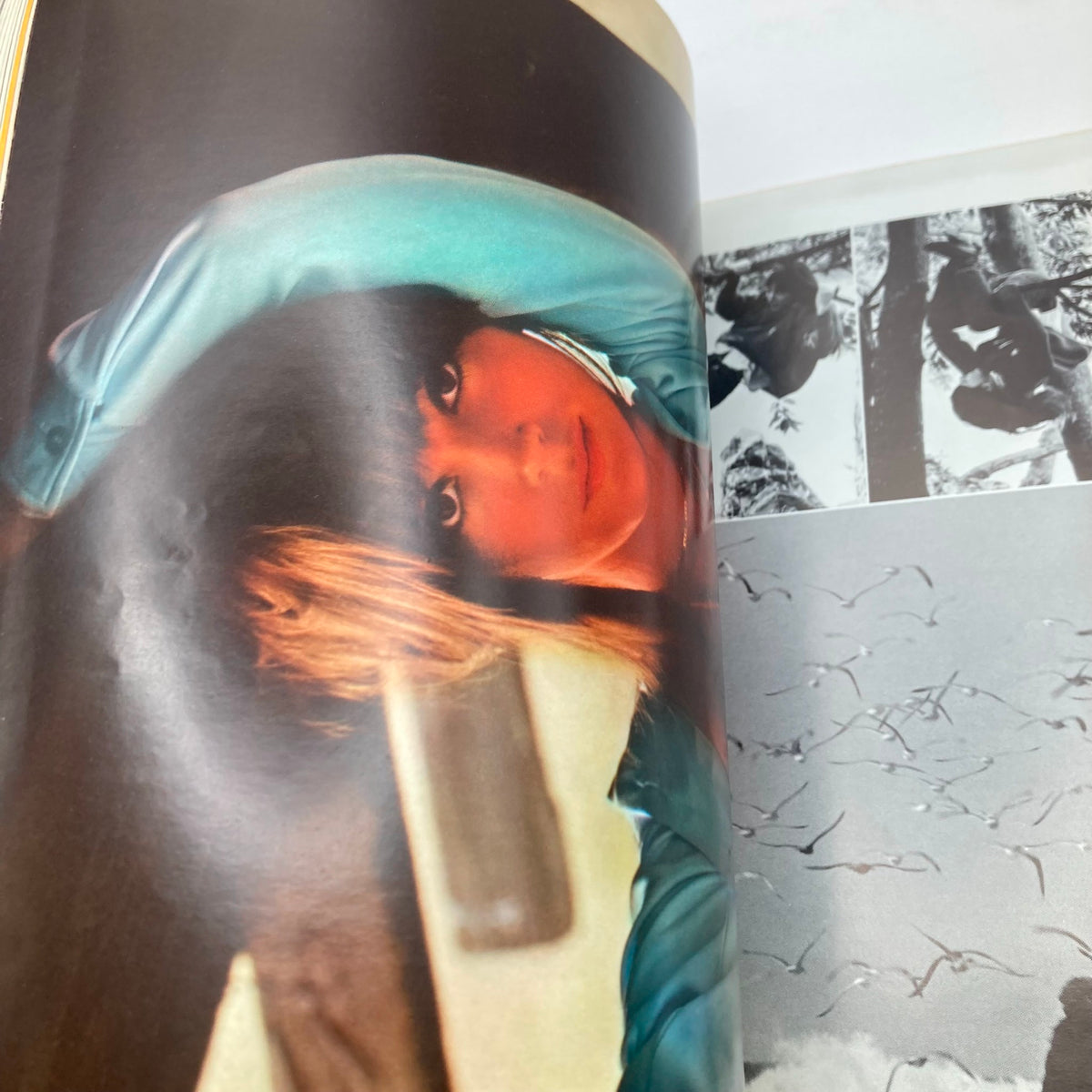 Inside image of the VTG Playboy Magazine August 1969, highlighting a captivating model featured in the publication.