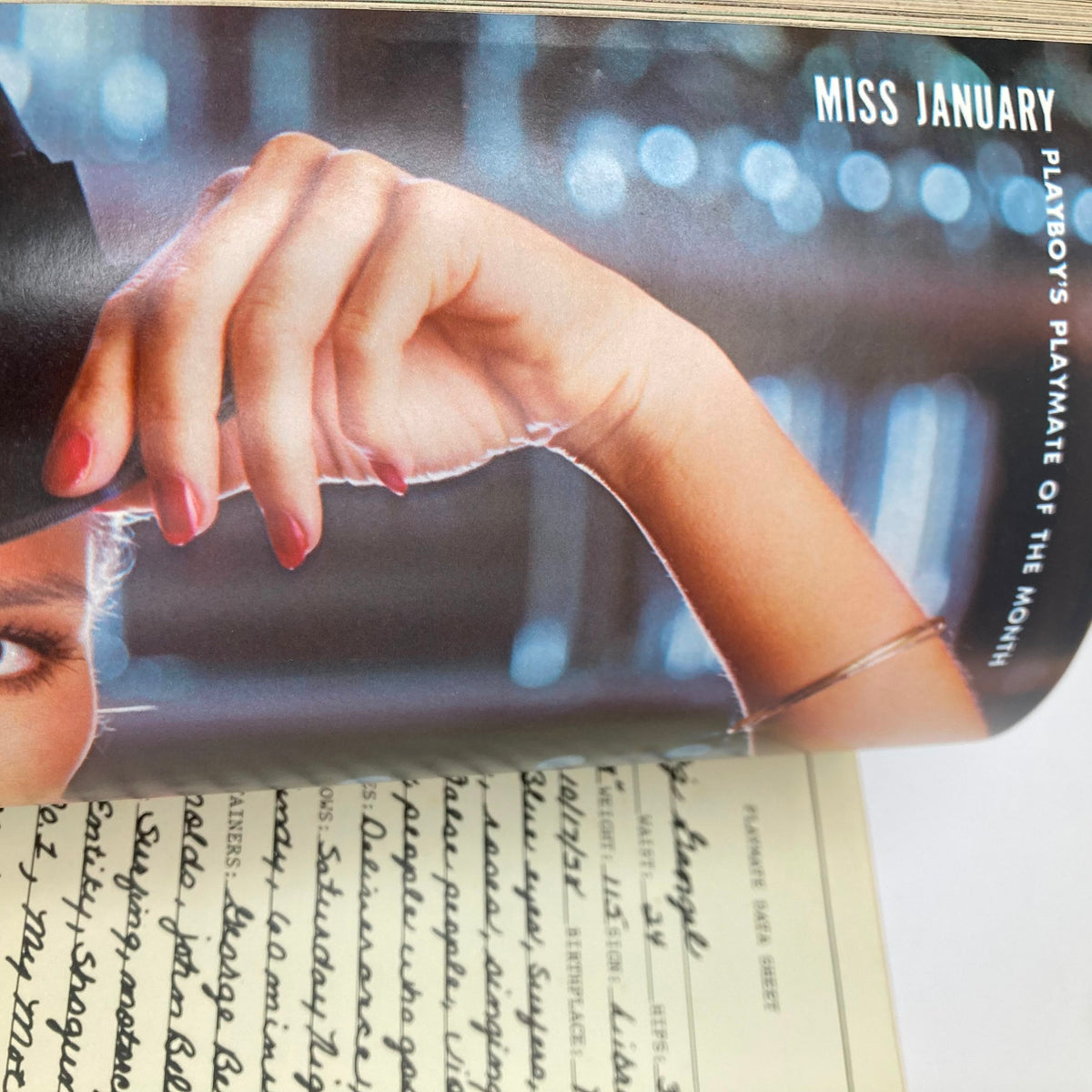 VTG Playboy Magazine January 1980 featuring Miss January Playmate of the Month, showcasing a glamorous image with a woman wearing a hat and elegant attire, part of a collectible vintage publication.