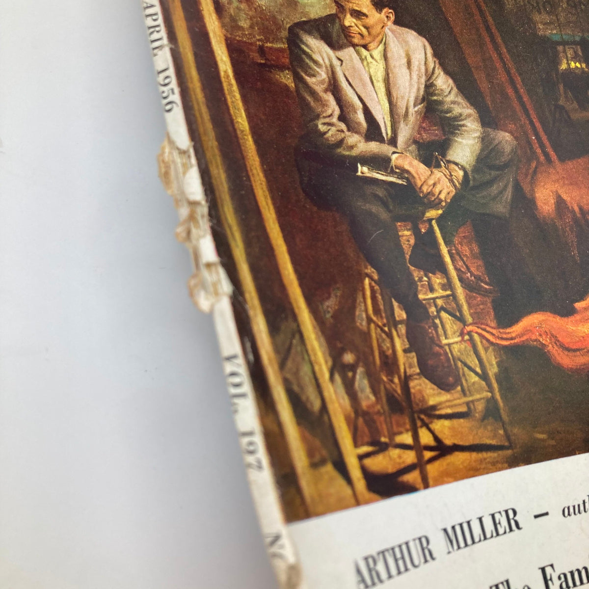 Vintage The Atlantic Magazine April 1956 The Family in Modern Drama No Label