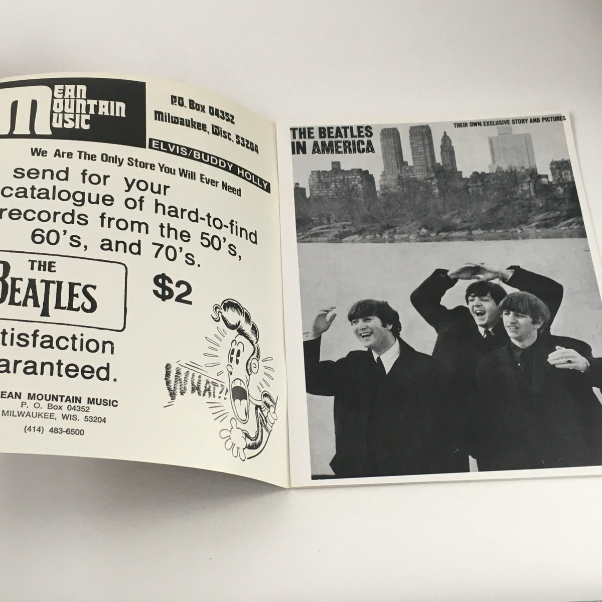 The Beatles In America Their Own Exclusive Story and Pictures, VG