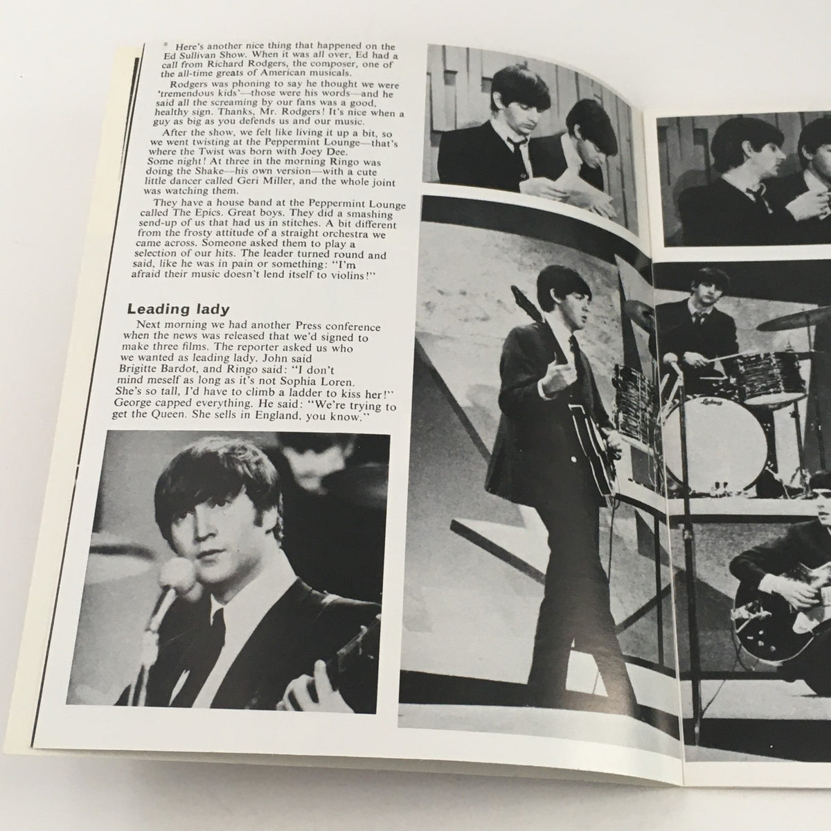 The Beatles In America Their Own Exclusive Story and Pictures, VG