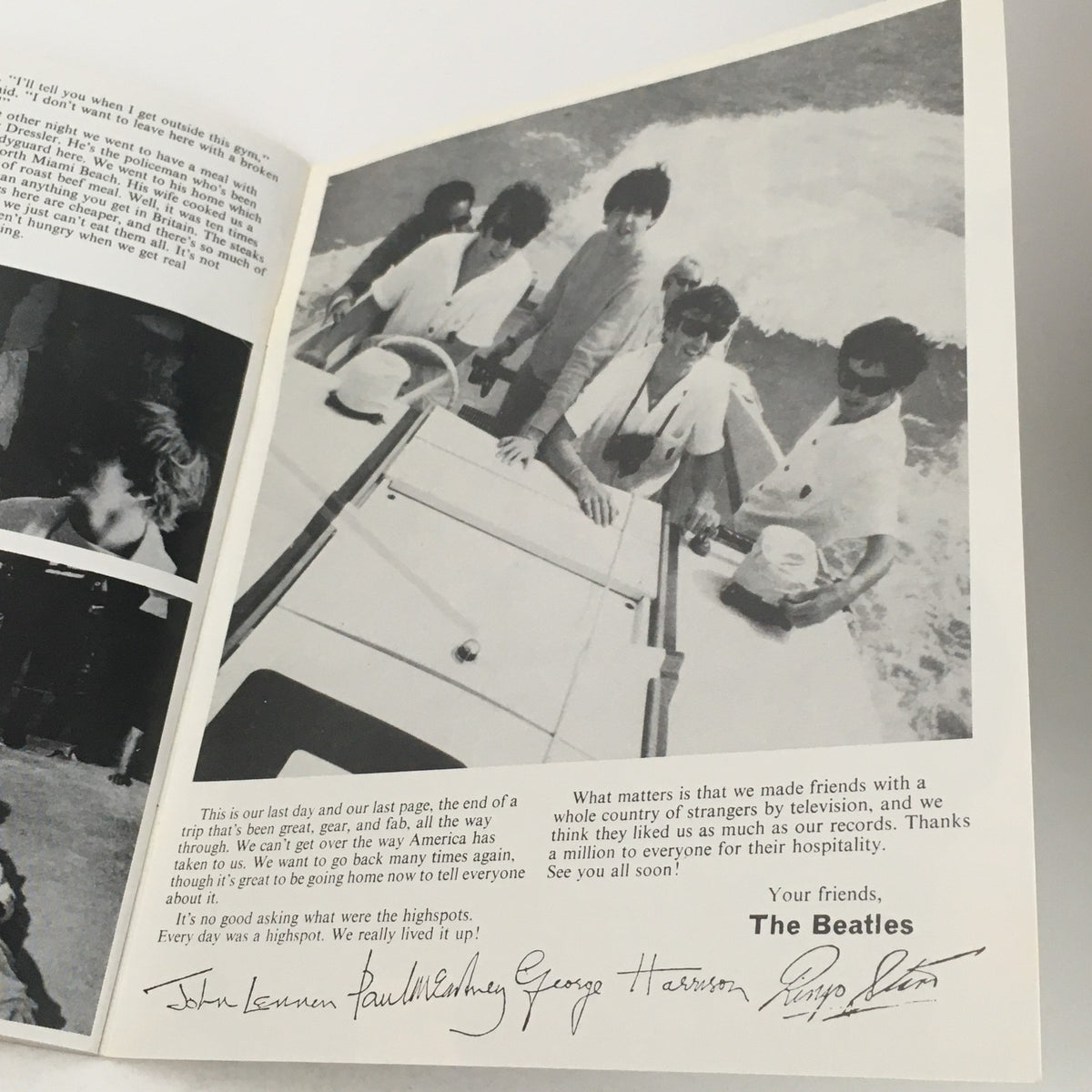 The Beatles In America Their Own Exclusive Story and Pictures, VG