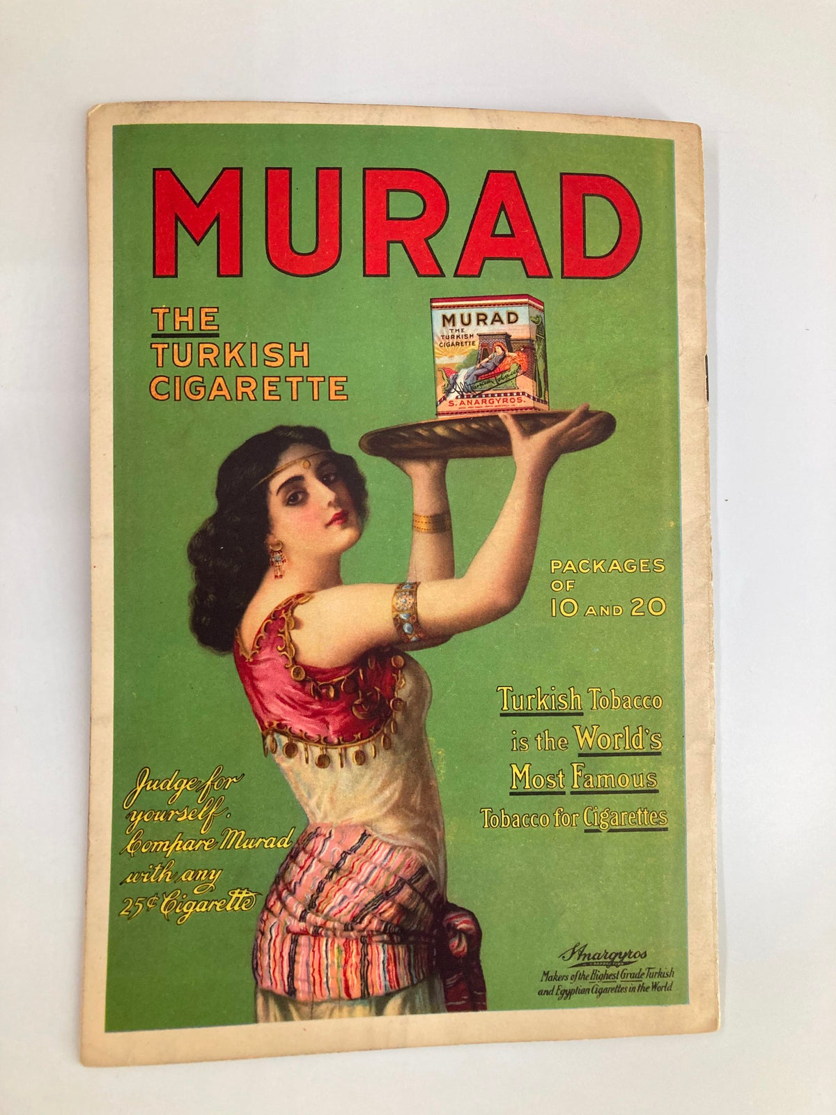 Cover of the 1918 Playbill for 'The Boomerang,' a comedy presented by David Belasco at The Montauk Theatre, featuring colorful artwork typical of early 20th-century theatre.