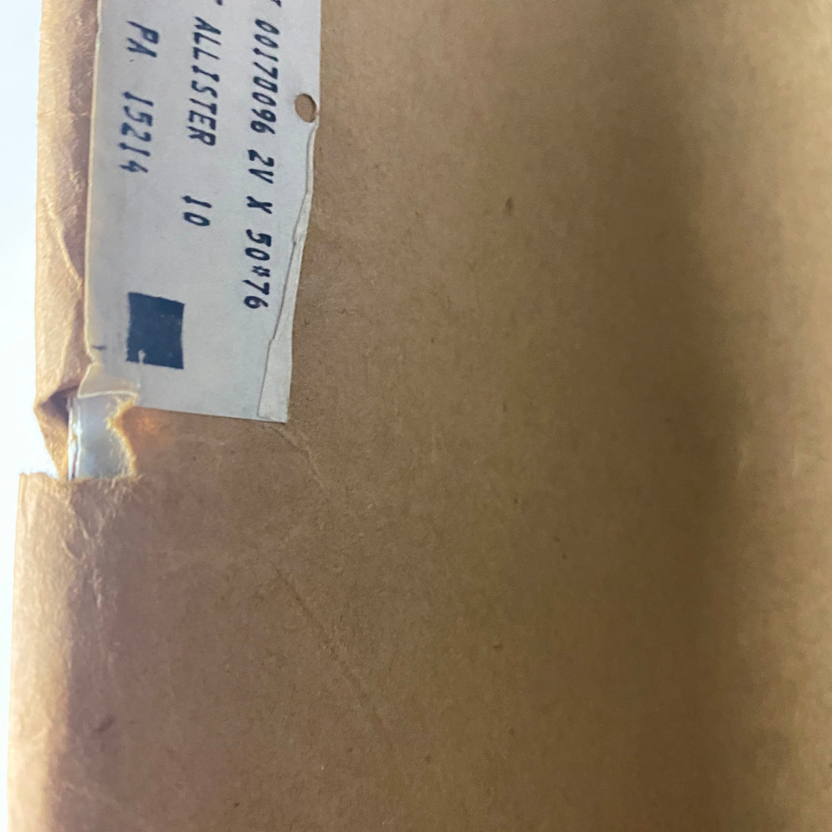 Detail image of the vintage magazine titled 'The New Yorker Full Magazine July 19, 1976 James Stevenson Cover', showing the spine label indicating the magazine's publication date and identification.