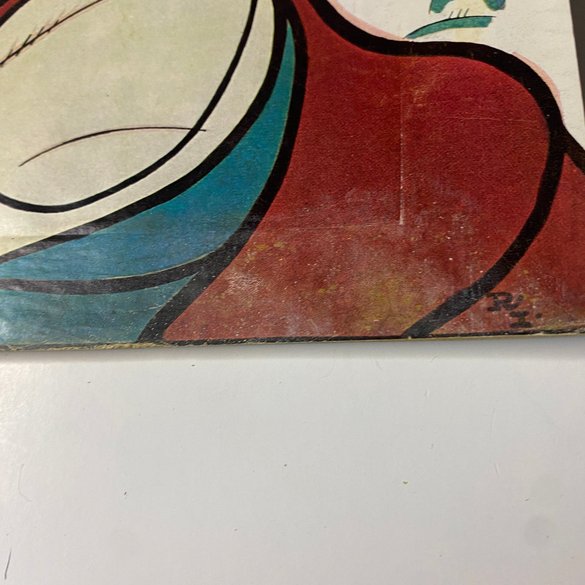Detailed view of the cover art from The New Yorker February 20, 1978, highlighting the vibrant colors and style of Rea Irvin's illustration.
