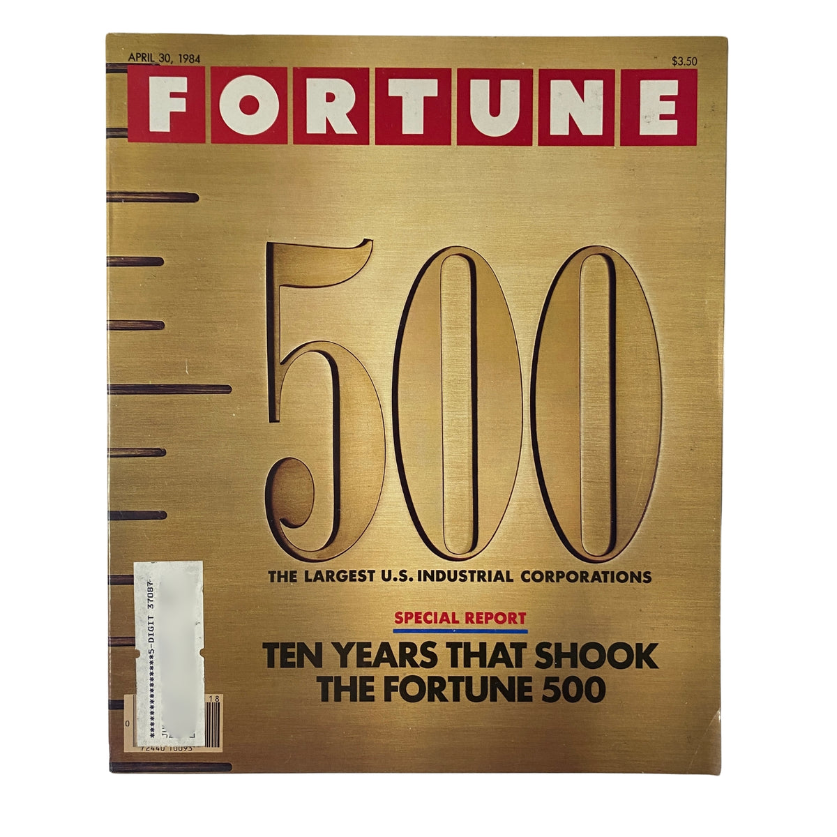 Fortune Magazine April 30, 1984 Ten Years That Shook The Fortune 500 VG