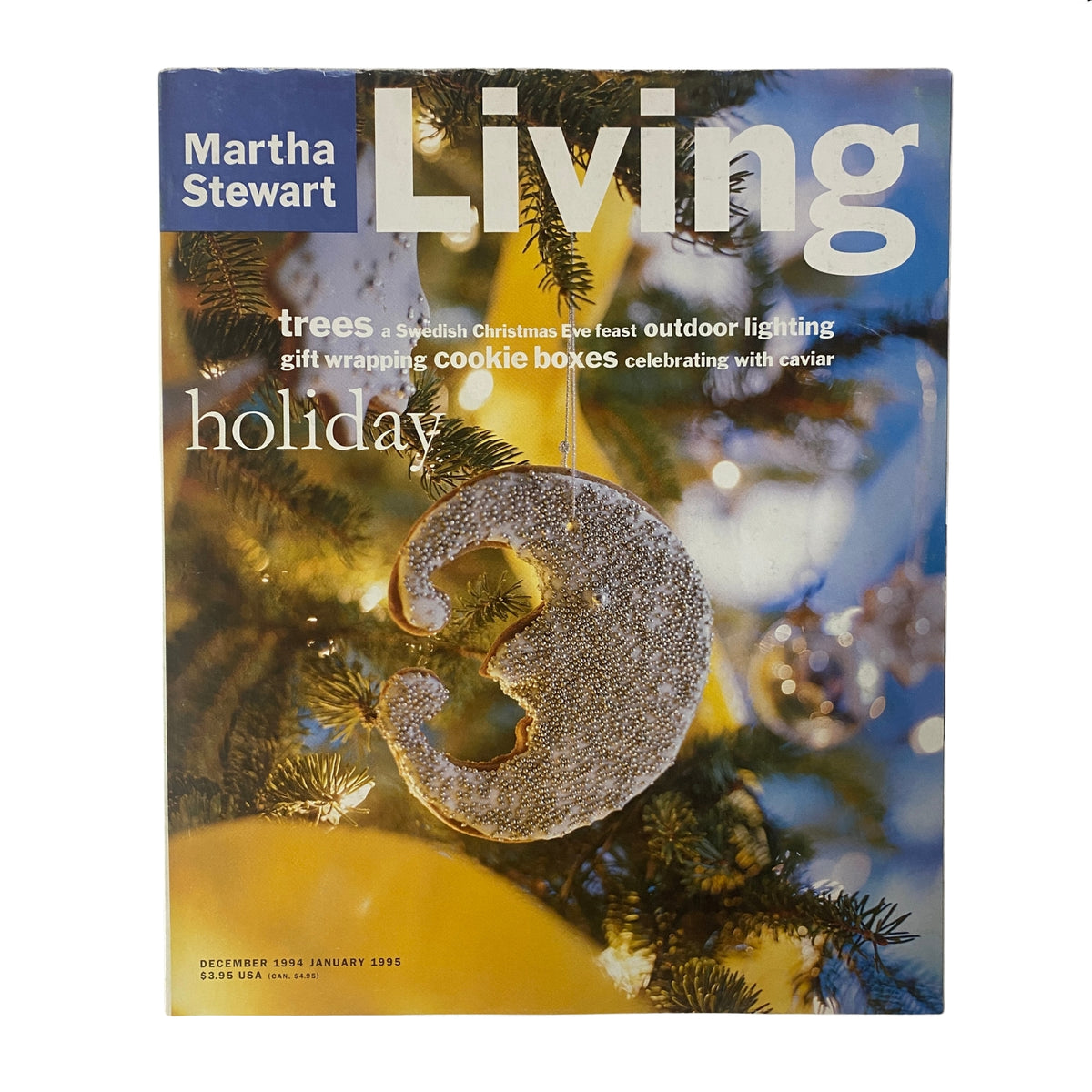 Martha Stewart Living Magazine December 1994 A Cookie Moon Sparkles No Label
