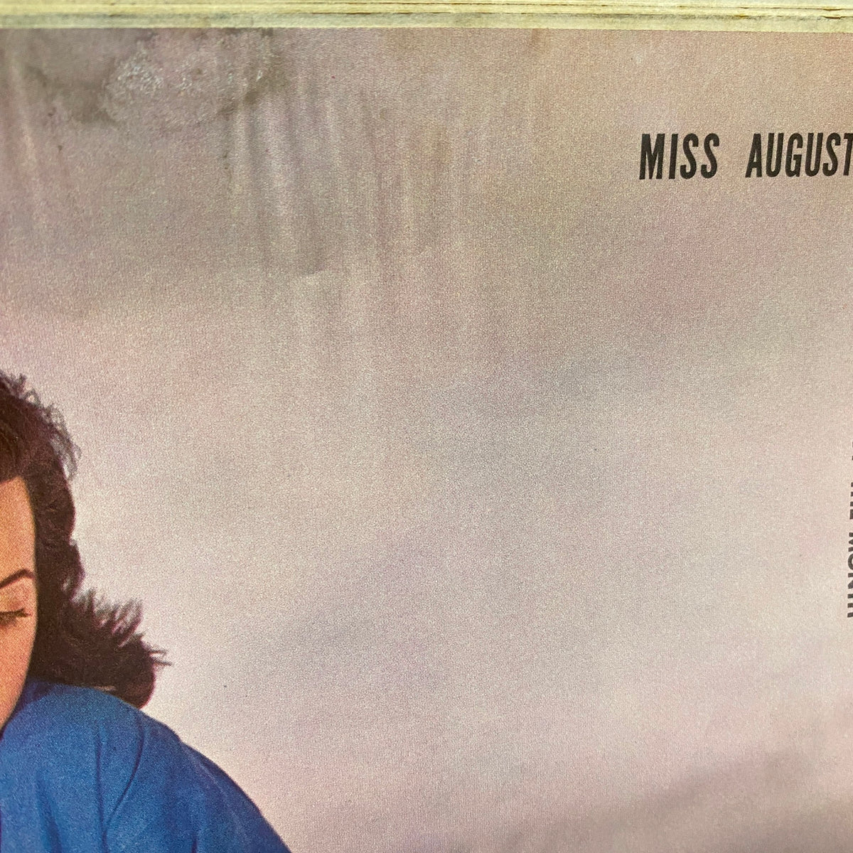 Cover of Playboy Magazine August 1955 featuring Playmate Pat Lawler, showcasing vintage pin-up photography.