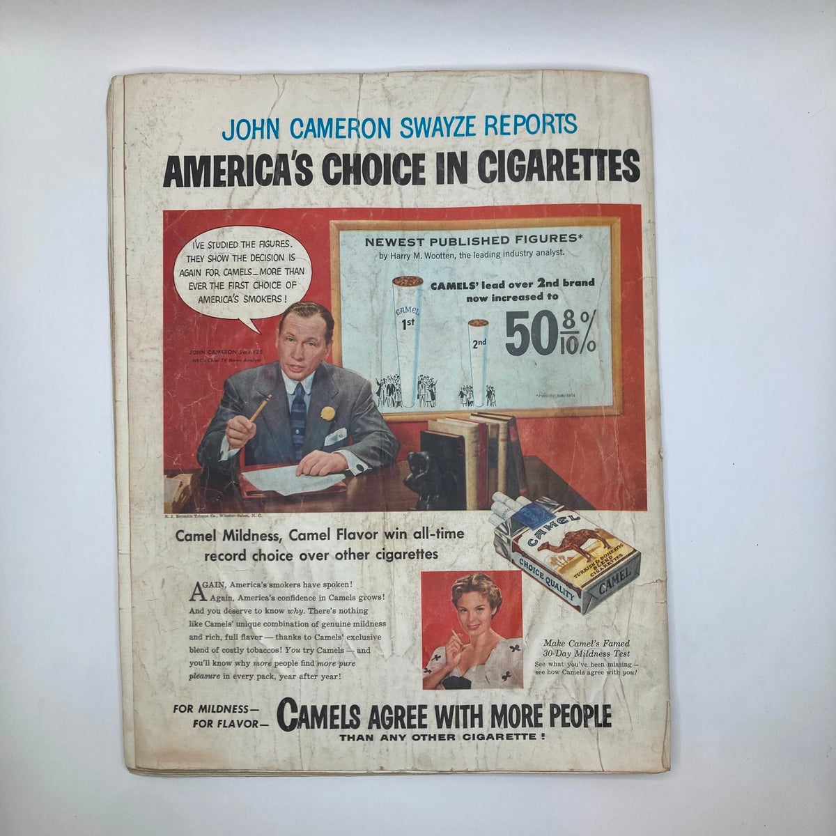 Cover of Saturday Evening Post Magazine from May 29, 1954, featuring the artwork 'Nuptial Automobile' by John Clymer, showcasing vintage design elements and nostalgic themes.