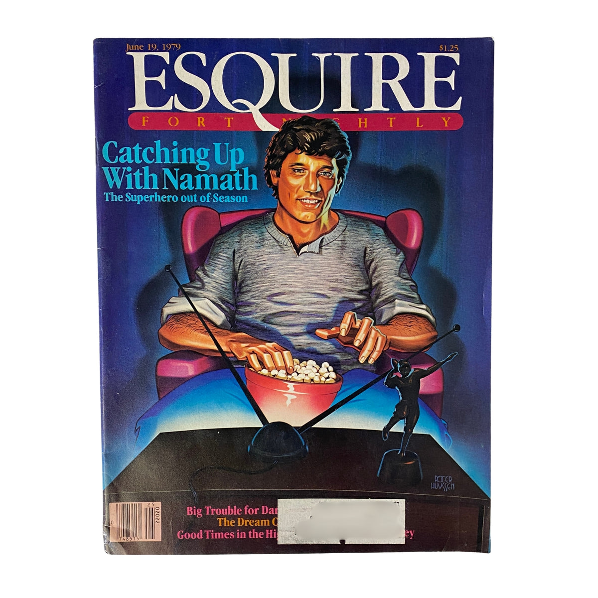 Esquire Magazine June 19, 1979 Catching Up with Joe Namath VG