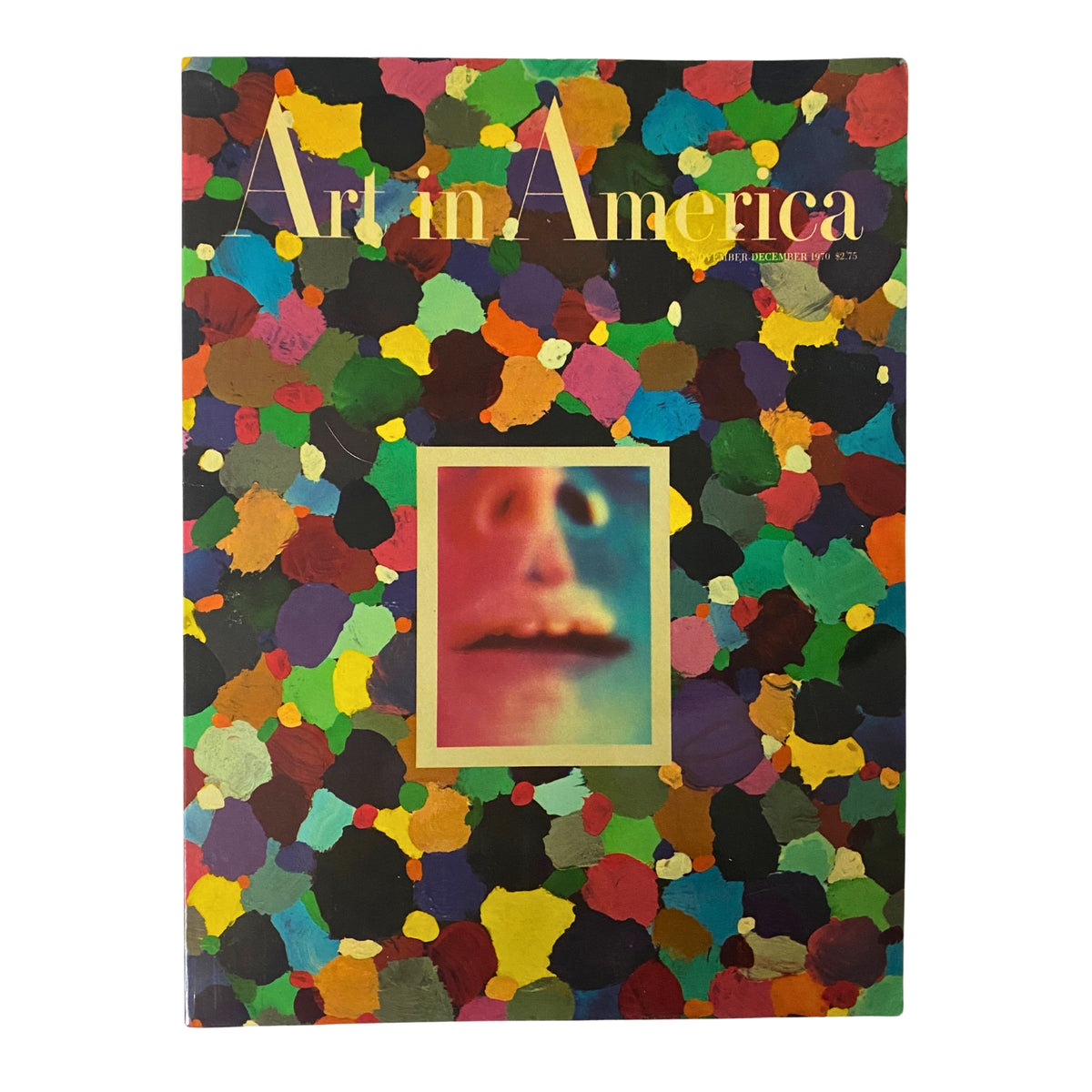 Art in America Magazine November 1970 Lucas Samaras' Book No Label VG