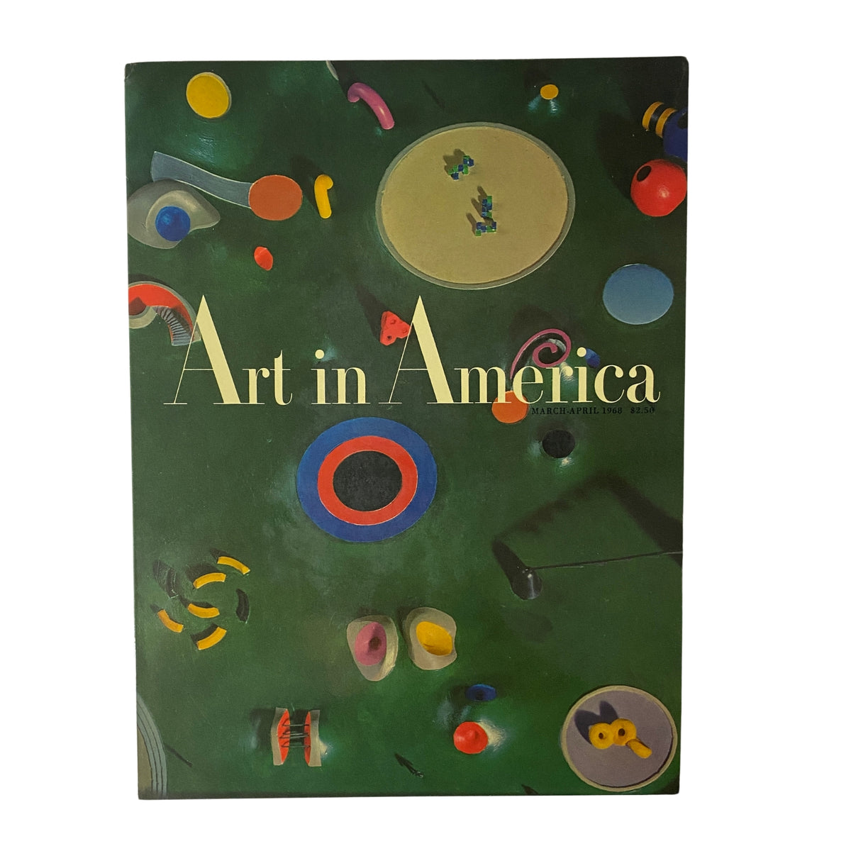Art in America Magazine March 1968 Detail of Garden of the Moon No Label VG