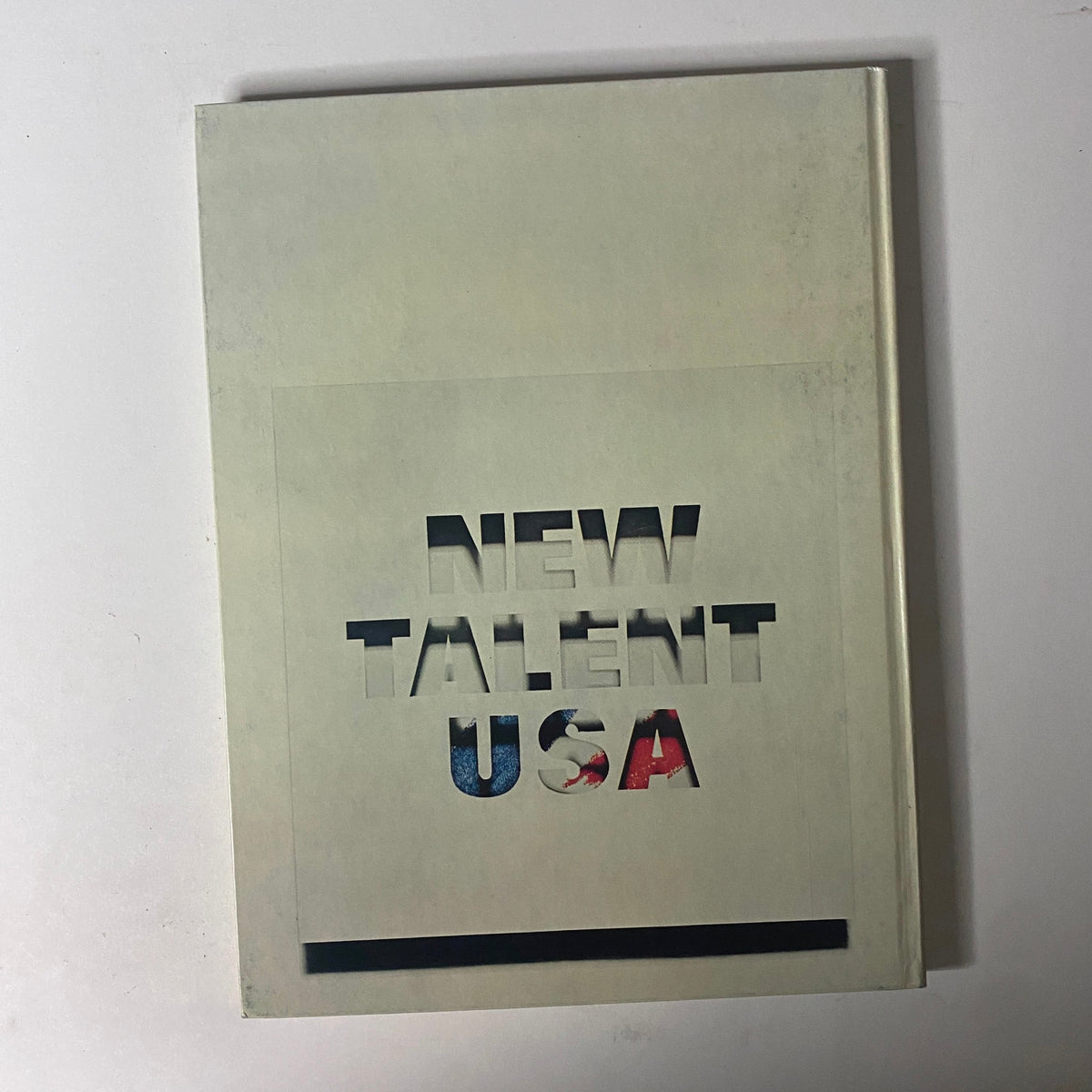 Cover of Art in America Magazine No. 4 1964 titled 'NEW TALENT USA', displaying a minimalist design with cut-out lettering.