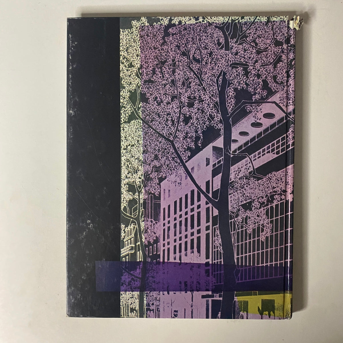 Back cover of Art in America Magazine No. 1, 1964, displaying a striking design consistent with the magazine's theme of modern art.