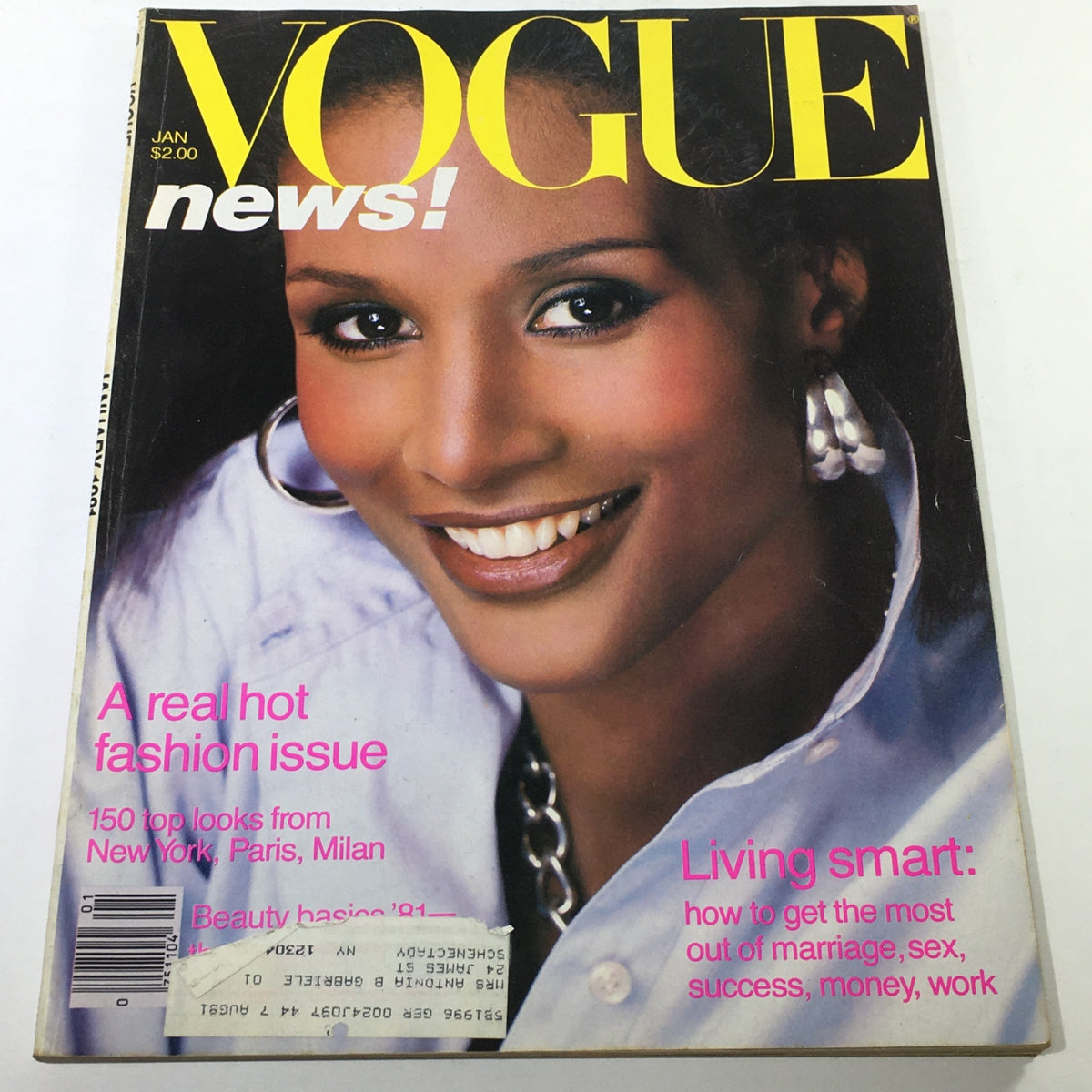 Get Your Vintage Vogue January 1981