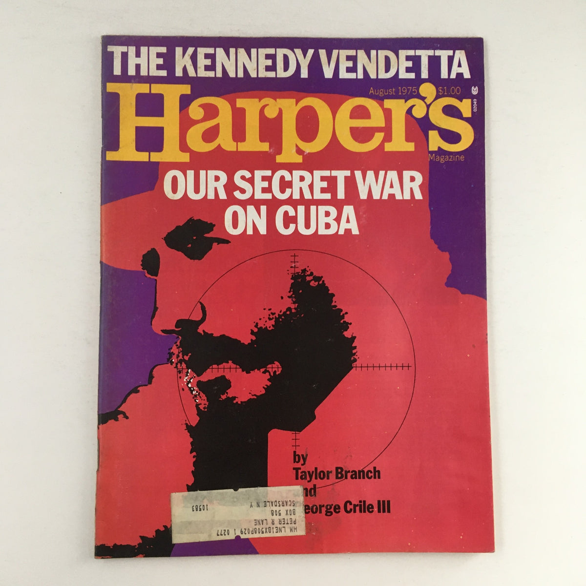 Harper's Magazine August 1975 The Kennedy Vendetta & Our Secret War on Cuba