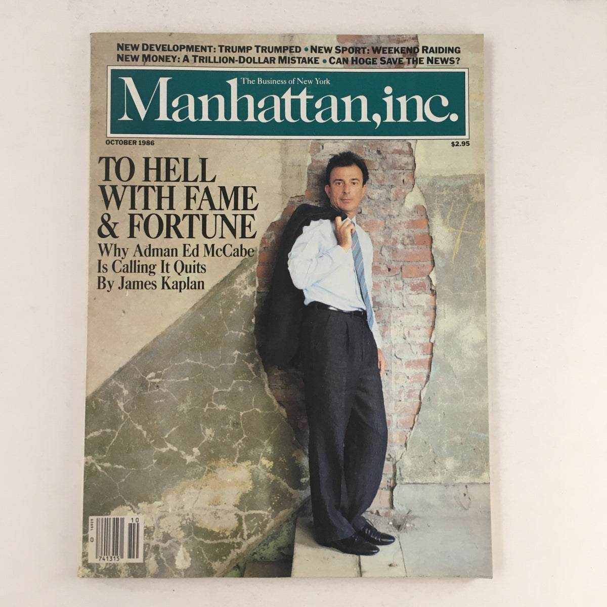 Manhattan Inc. Magazine Oct 1986