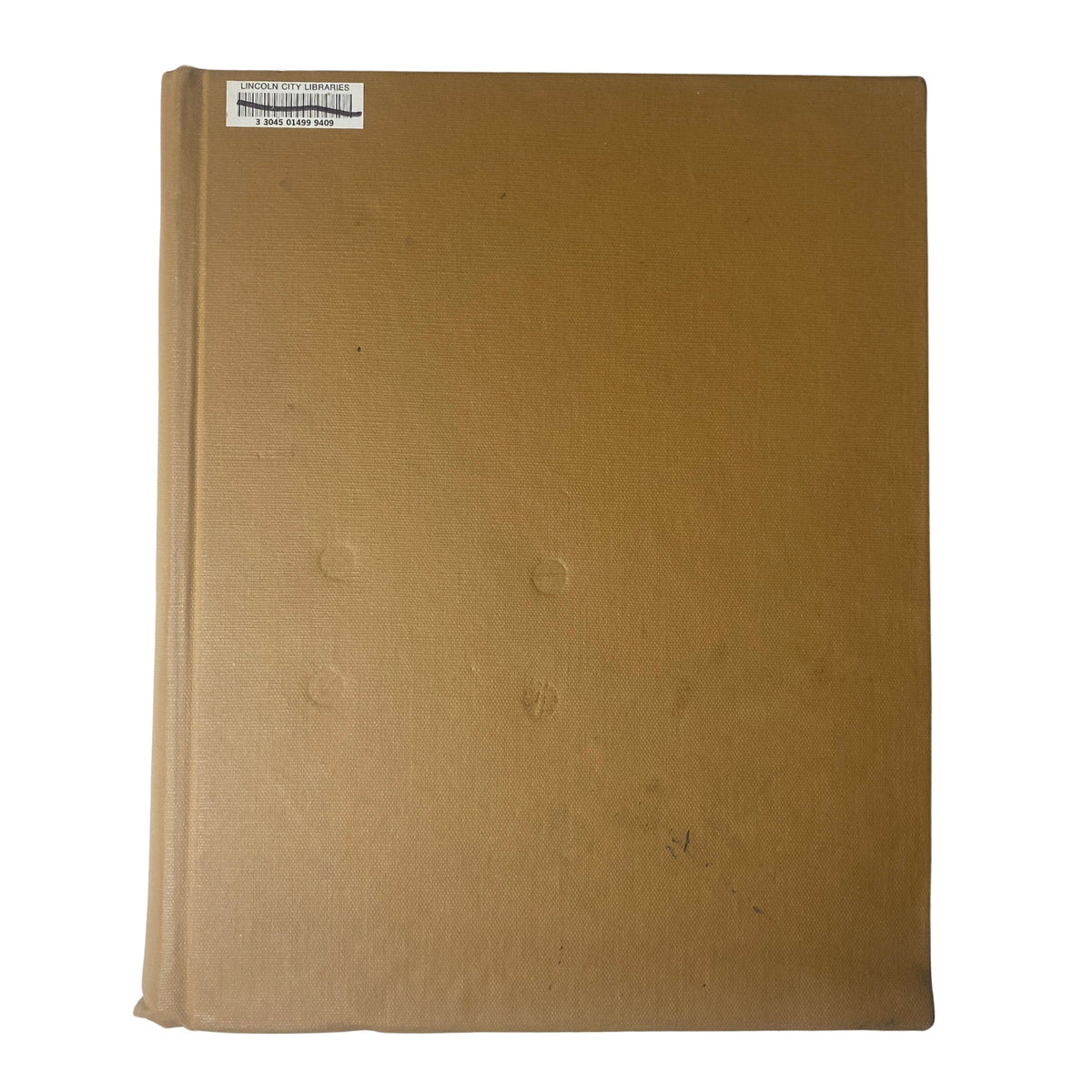 Cover of The New York Times Bound Magazine November - December 1969 featuring a simple tan design with library stamp.
