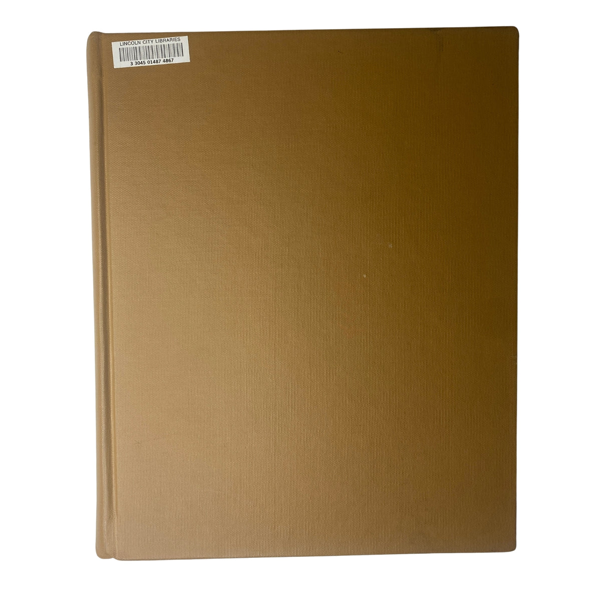 Cover of The New York Times Library Edition Bound Magazine 1969 January - February, featuring a textured golden brown cover.
