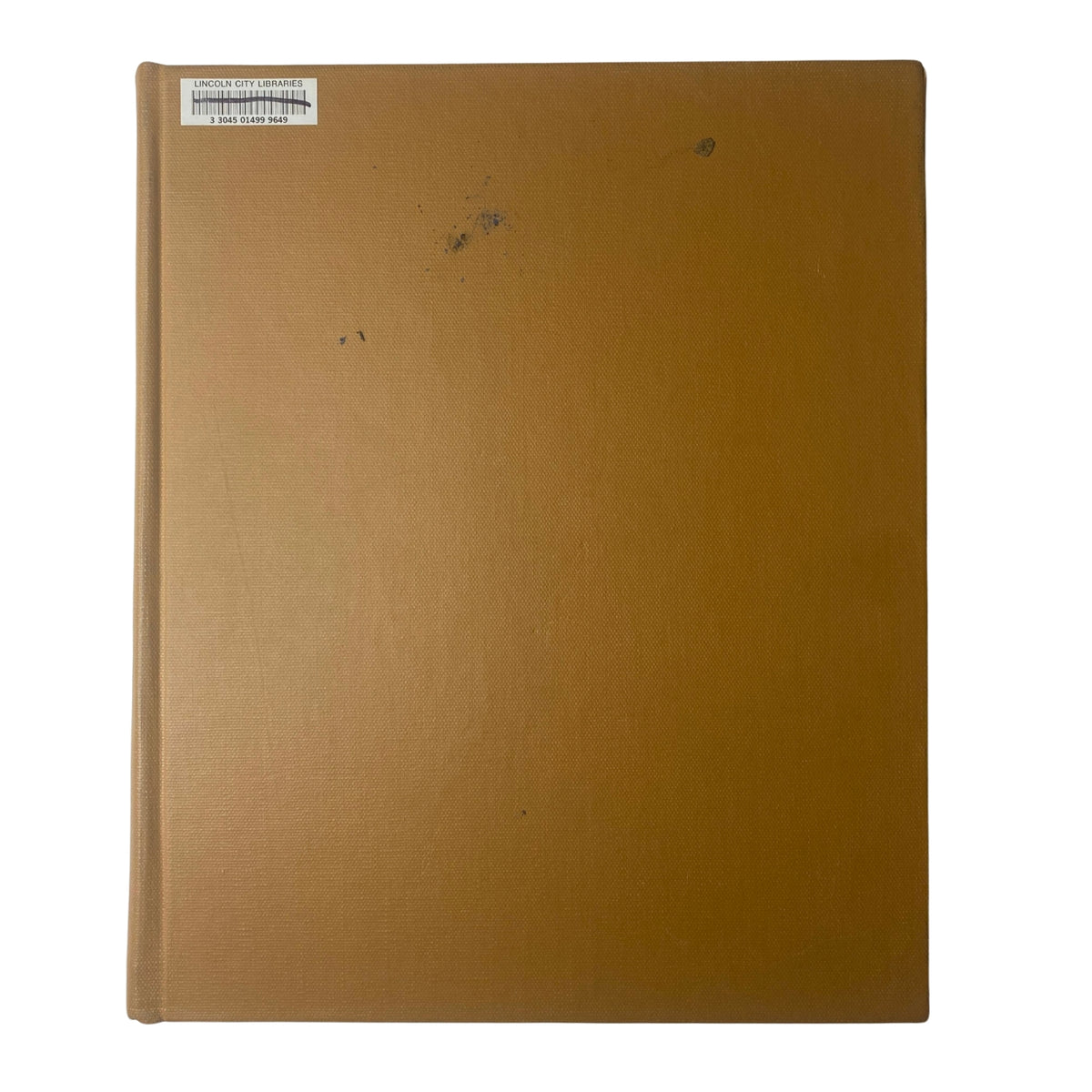 Cover of The New York Times Library Bound Magazine July - August 1970 featuring the back cover design, showing the book's brown binding and library markings.